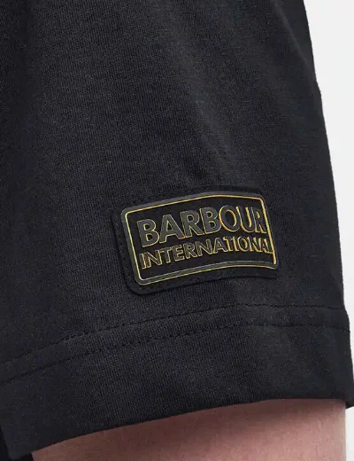 Barbour Intl Outline T-Shirt | Black