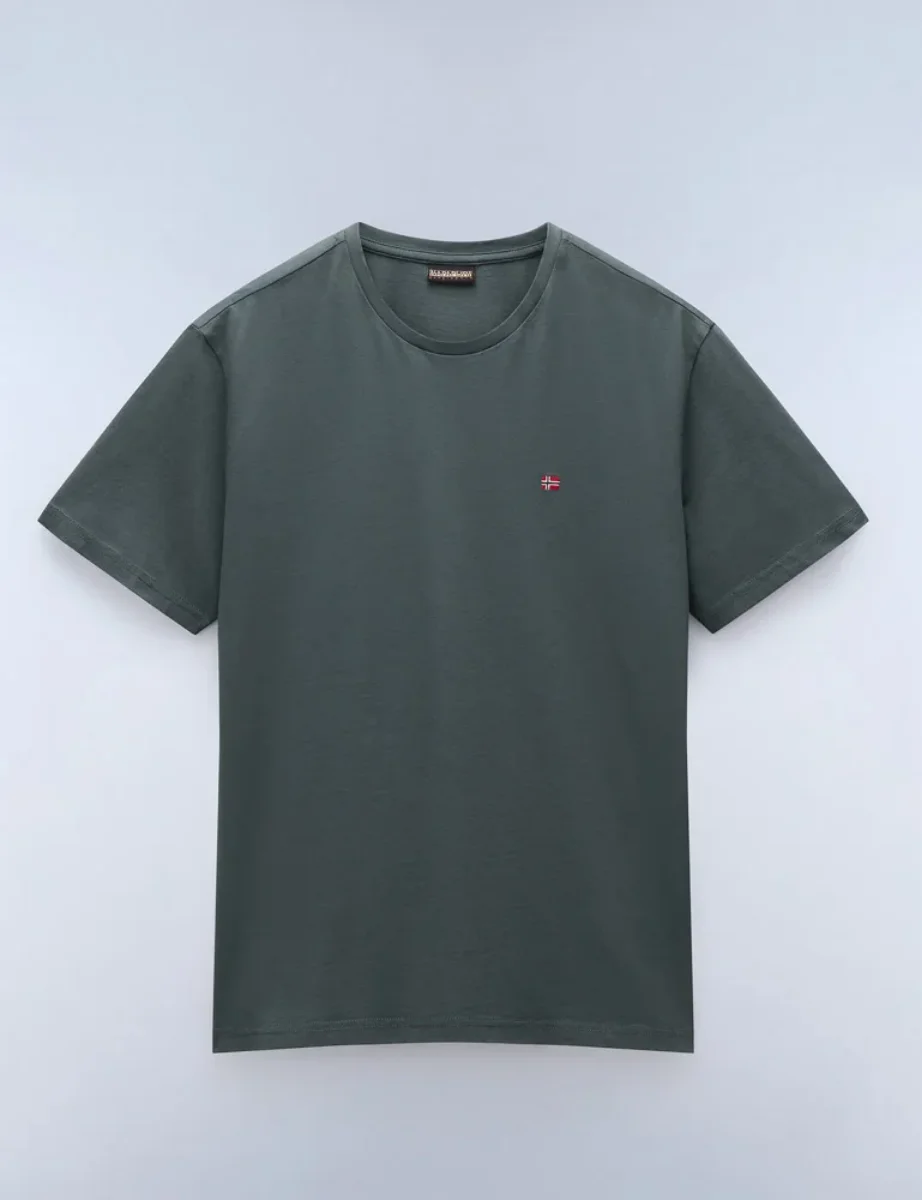 Napapijri Salis Crew Neck T-Shirt | Green Urban