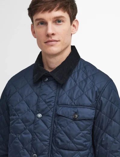 Barbour Hornby Quilted Jacket | Navy