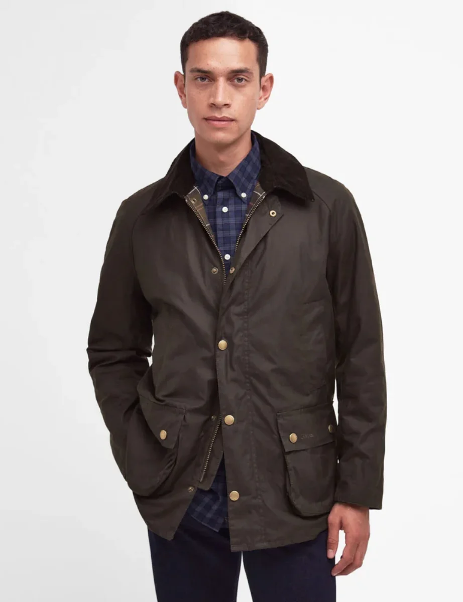 Barbour Ashby Wax Jacket | Olive