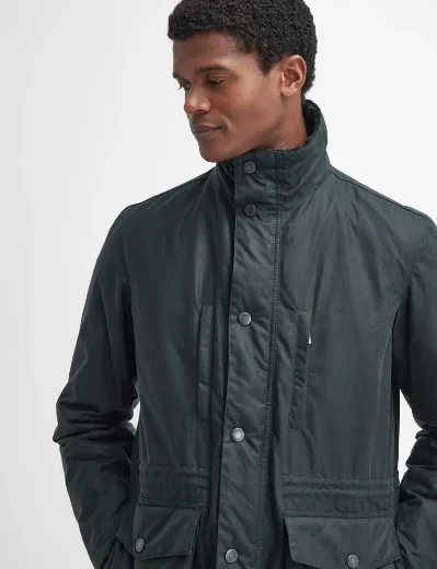 Barbour Falstone Wax Jacket | Sage