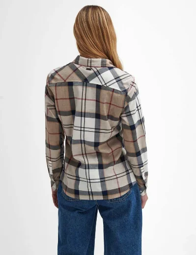 Barbour Women's Bredon Check Shirt | Hessian Tartan