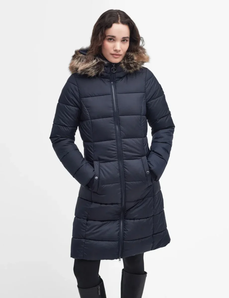 Barbour Women's Rosoman Quilted Jacket | Dark Navy