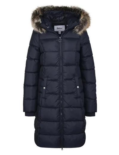 Barbour Women's Rosoman Quilted Jacket | Dark Navy