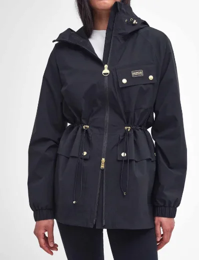 Barbour International Women's Alicia Waterproof Jacket | Black