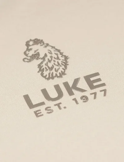 Luke Est.1977 Center Fold T-Shirt | Dark Ecru