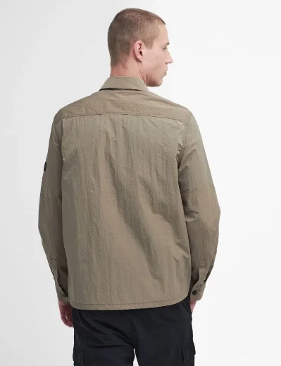 Barbour Intl Inline Overshirt | Timberwolf