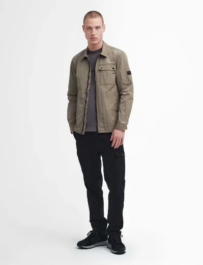 Barbour Intl Inline Overshirt | Timberwolf