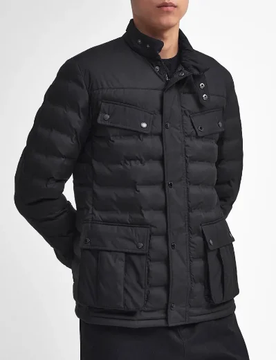 Barbour Intl Welded Ariel Puffer Jacket | Black