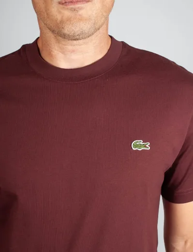 Lacoste Classic Fit Crew Neck T-Shirt | Espresso