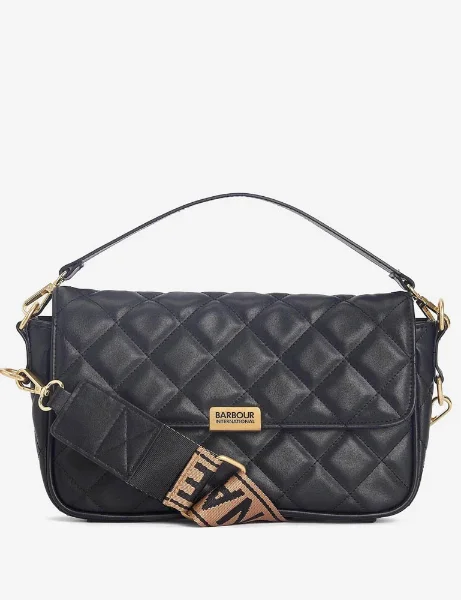 Barbour Intl Women's Soho Quilted Crossbody Bag | Black Barbour Intl Women's Soho Quilted Crossbody Bag | Black