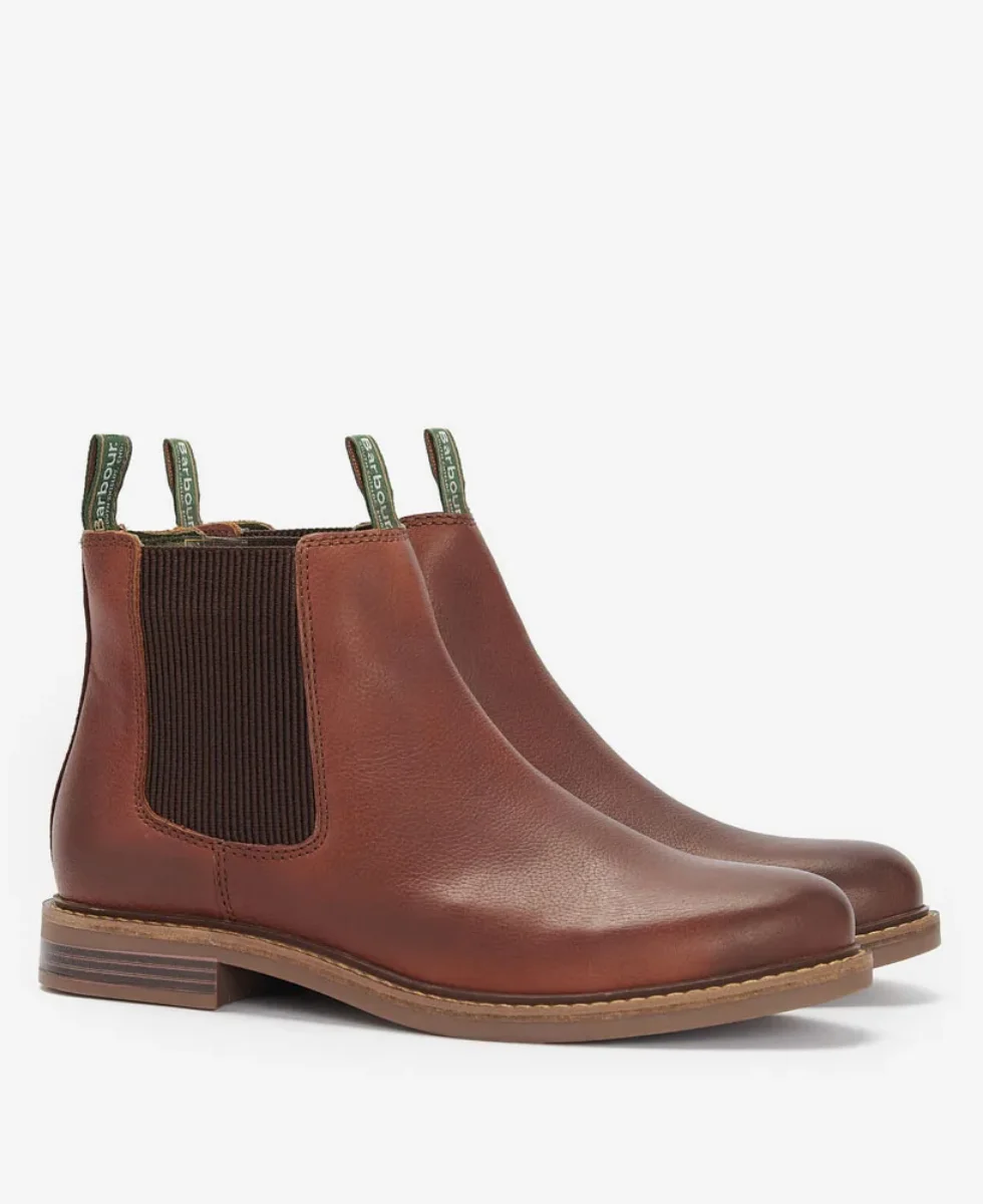 Barbour Farsley Chelsea Boot | Teak