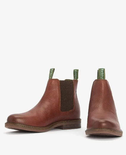 Barbour Farsley Chelsea Boot | Teak