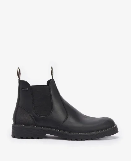 Barbour Patton Chelsea Boot | Black