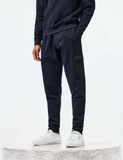 Weekend Offender Estefano Cargo Jog Pant | Navy