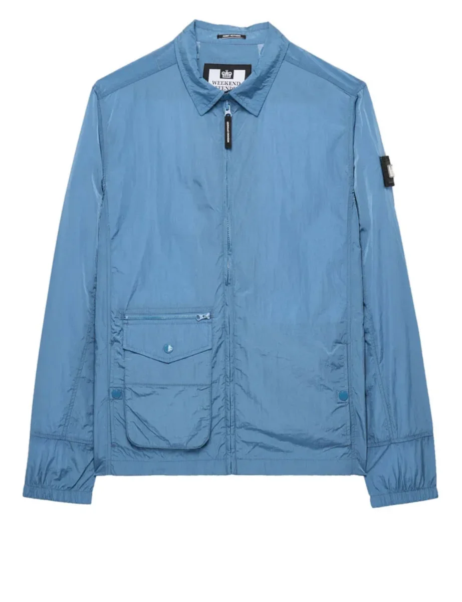 Weekend Offender Vinnie Overshirt | Baltic Blue