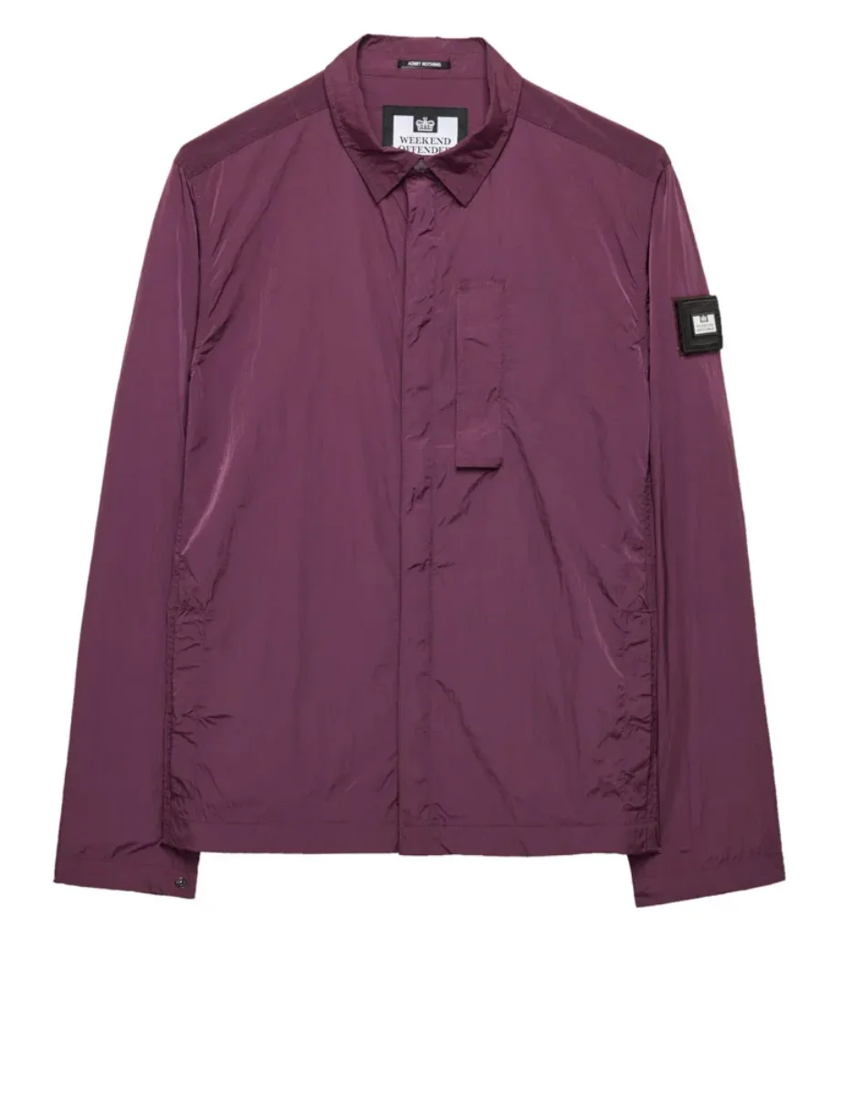 Weekend Offender Porter Over-Shirt | Acai Berry