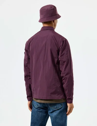 Weekend Offender Porter Over-Shirt | Acai Berry