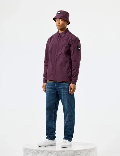 Weekend Offender Porter Over-Shirt | Acai Berry