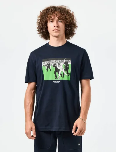 Weekend Offender Saturday Kids Graphic T-Shirt | Navy