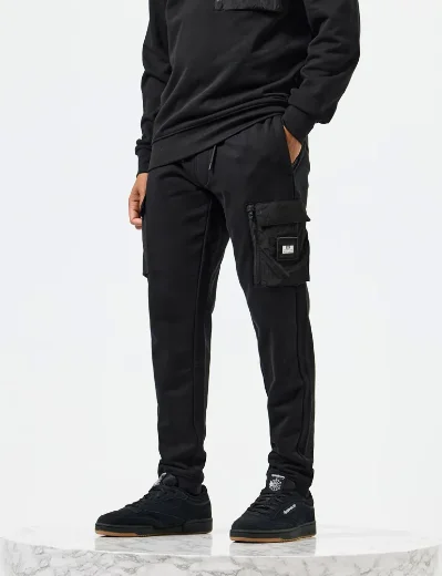 Weekend Offender Lippi Cargo Jogger | Black