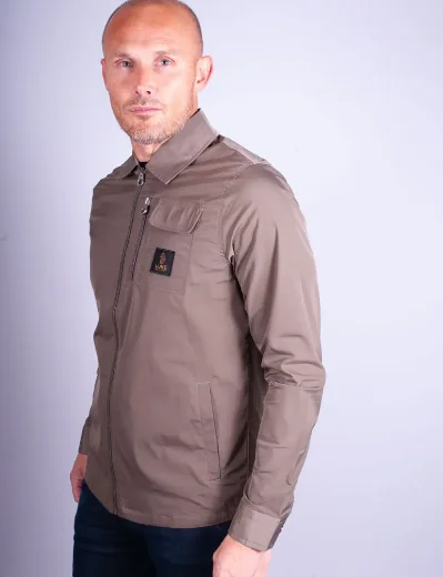 Luke EST 1977 Vietnam Technical Zip Through Jacket | Mushroom