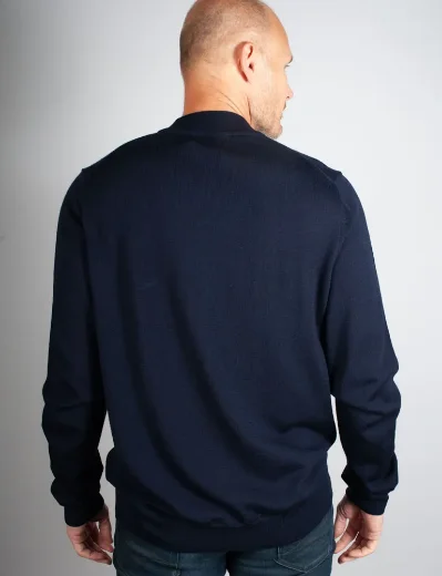 J.Lindeberg Korman Merino Turtle Neck | Navy