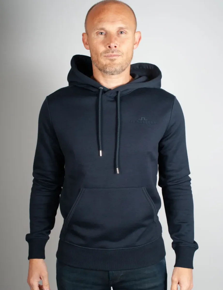 J.Lindeberg Alpha Hoodie | Navy