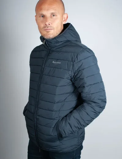 Aquascutum Active RLG Hooded Padded Jacket | Navy