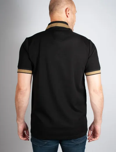 Luke EST 1977  Makati Polo Shirt | Black