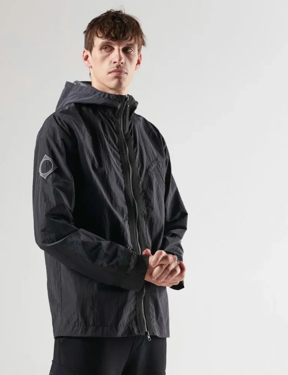 Ma.Strum Hooded Guard Overshirt Black