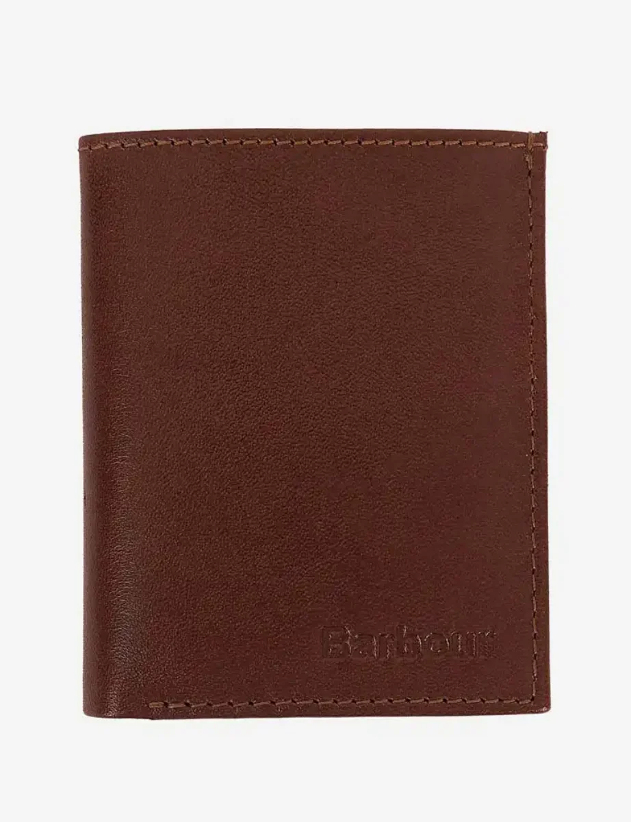 Barbour Colwell Small Billfold Wallet | Brown