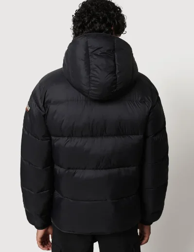 Napapijri A-Suomi Hooded Padded Jacket | Black