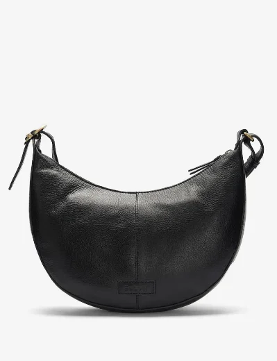 Barbour Womens Laire Leather Sling Bag | Black