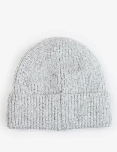 Barbour Womens Pendle Beanie | Light Grey