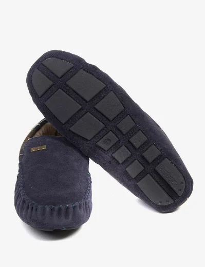 Barbour Monty Slipper | Navy