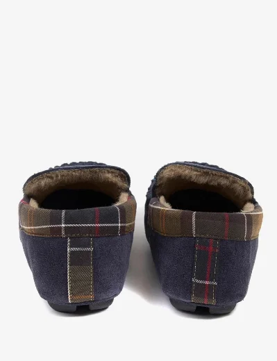 Barbour Monty Slipper | Navy