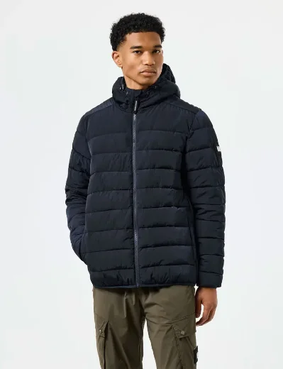 Weekend Offender LA GUARDIA Padded Jacket | Navy