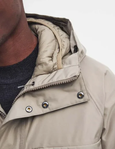 Barbour Intl Harwick Waterproof Jacket | Brindle