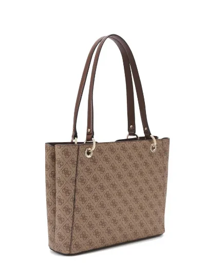 Guess Nolana Noel 4G Logo Tote / Brown