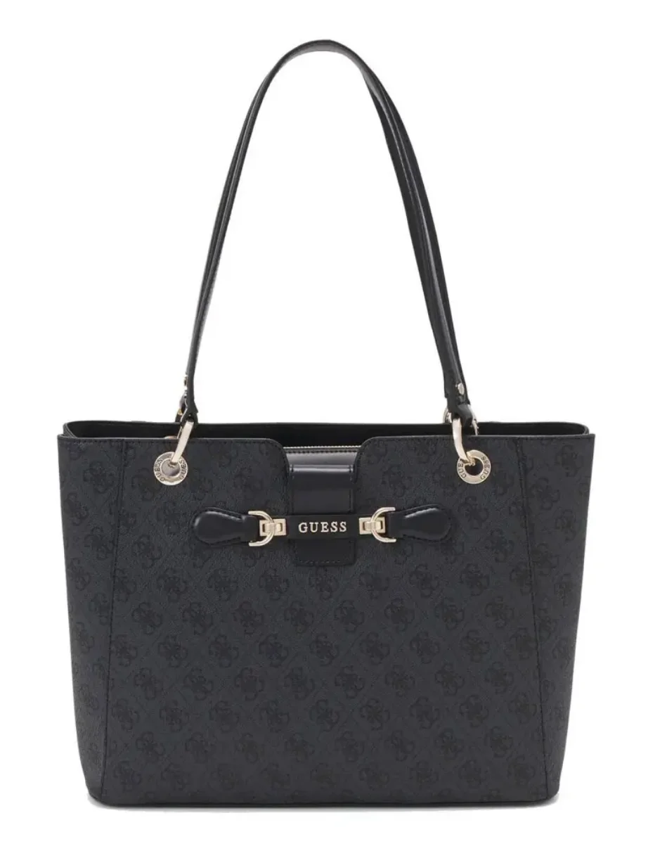 Guess Nolana Noel 4G Logo Tote / Coal