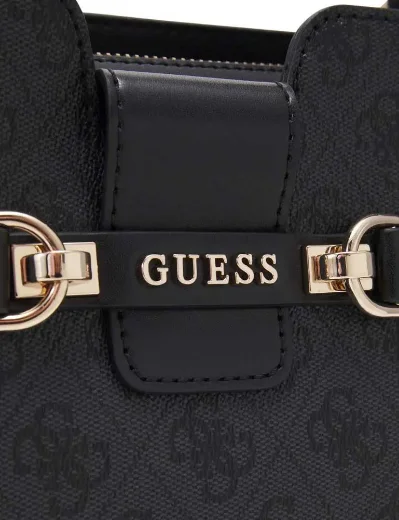 Guess Nolana Noel 4G Logo Tote / Coal