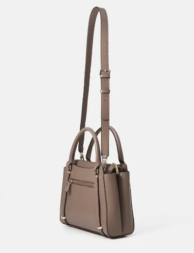 Guess Daryna 2 Multiway Handbag / Dark Taupe