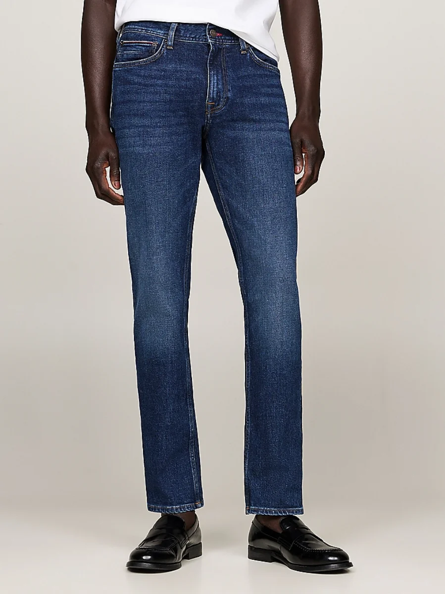 Tommy Hilfiger Denton Faded Straight Jeans | Baker Indigo