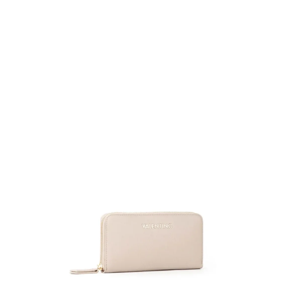 Valentino ZERO RE Zip Around Large Purse | Beige