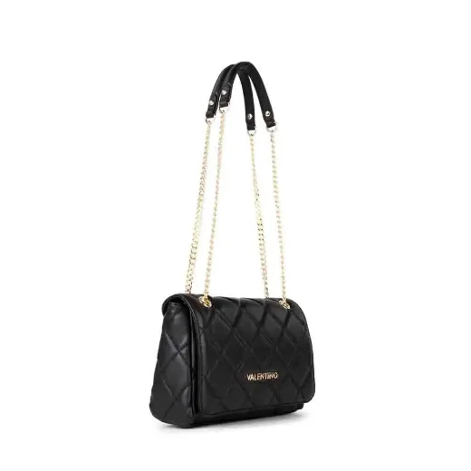 Valentino Ocarina Quilted Flap Shoulder Bag | Black