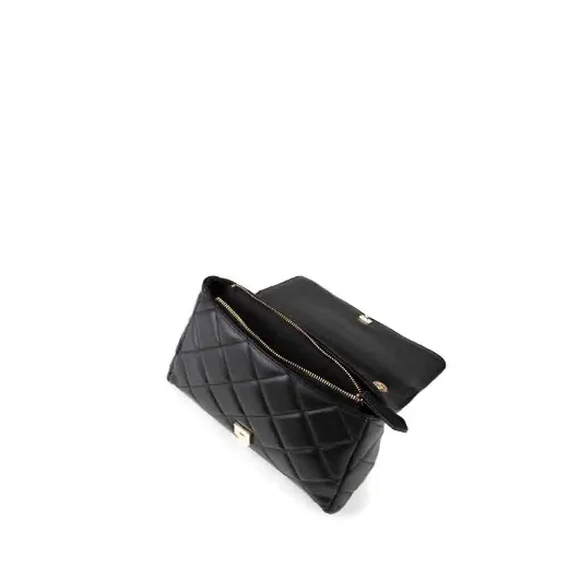 Valentino Ocarina Quilted Flap Shoulder Bag | Black