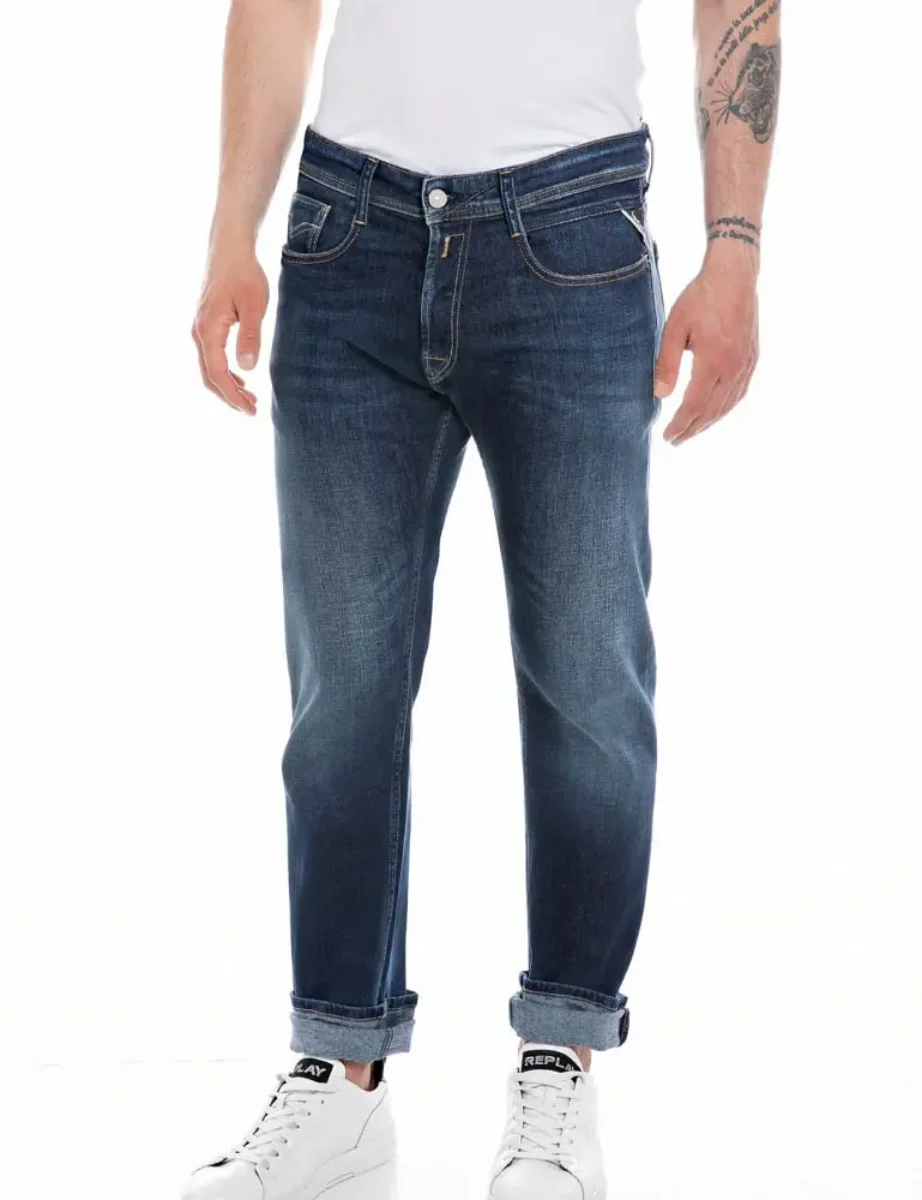 Replay Rocco Comfort Fit Jean | Dark Blue Wash