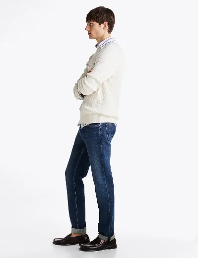 Tommy Hilfiger Denton Straight Jean | Noah Indigo