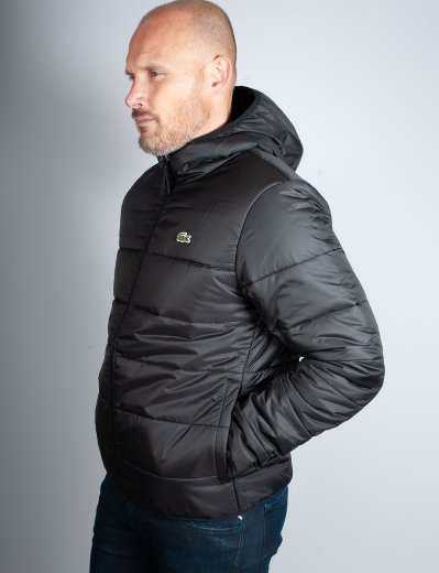 Lacoste Water Repellent Blouson Jacket | Black